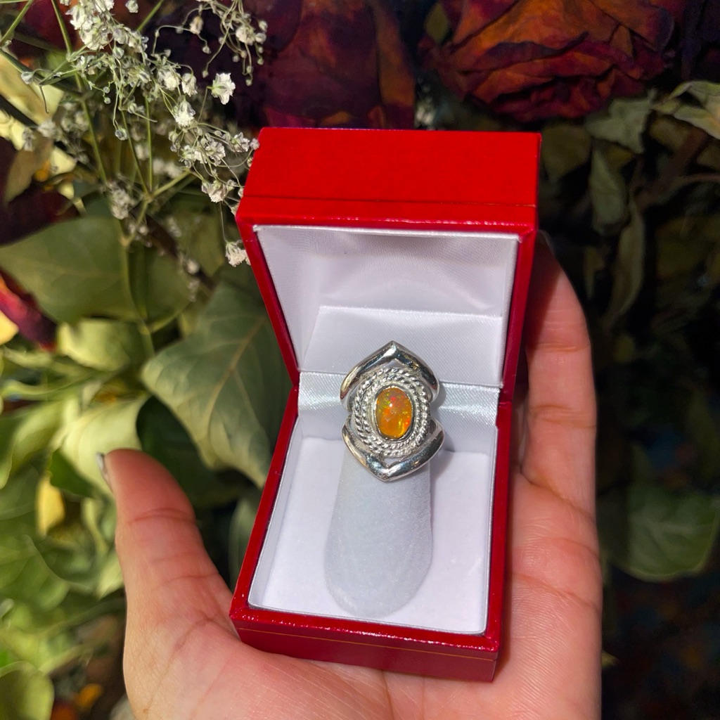 Ethiopian Welo Opal Ring
